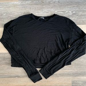 Reformation Chloe Top (Long sleeve crop top)